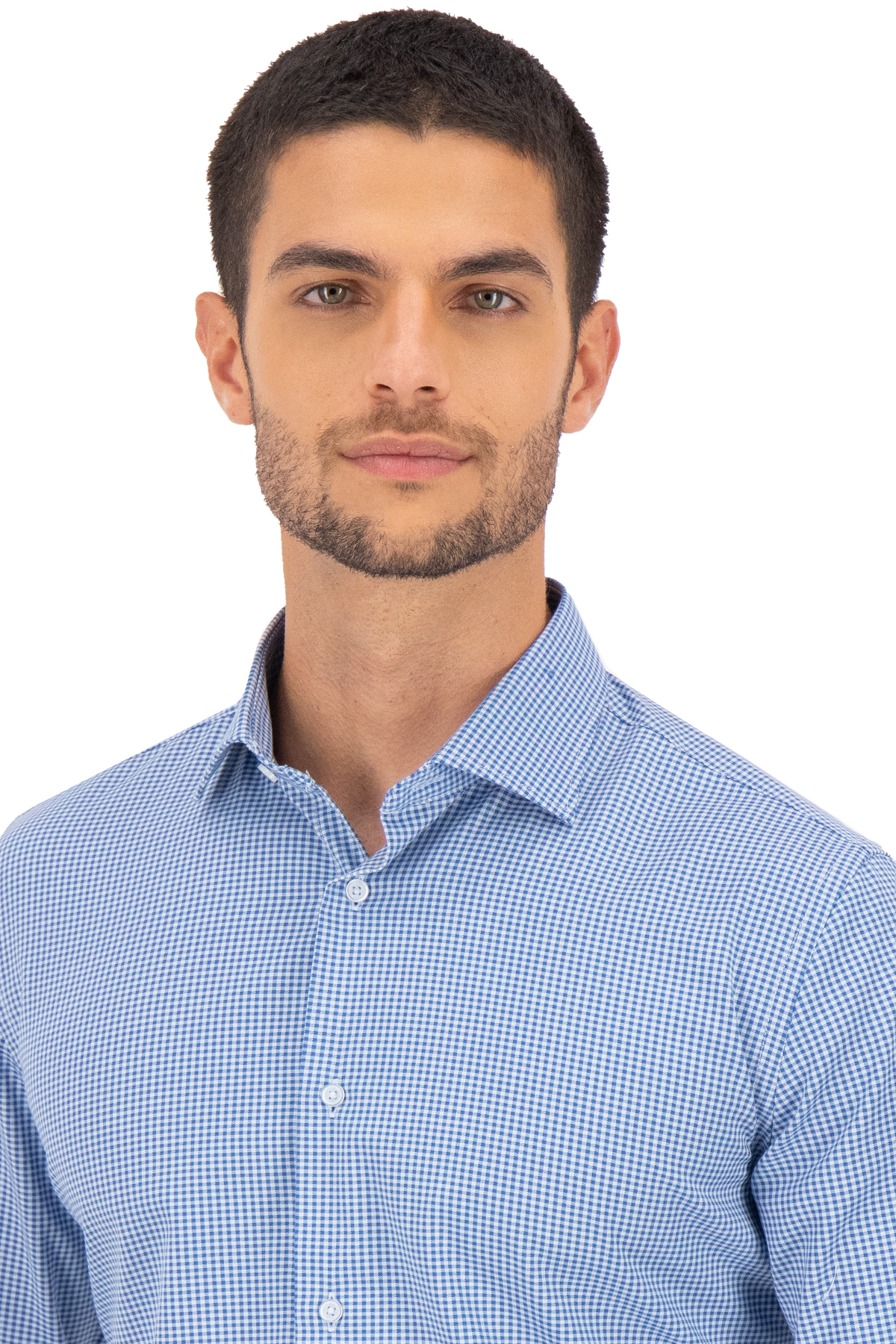 CAMISA VESTIR AZUL IMPERIAL SLIM FIT LMENTAL image number 1