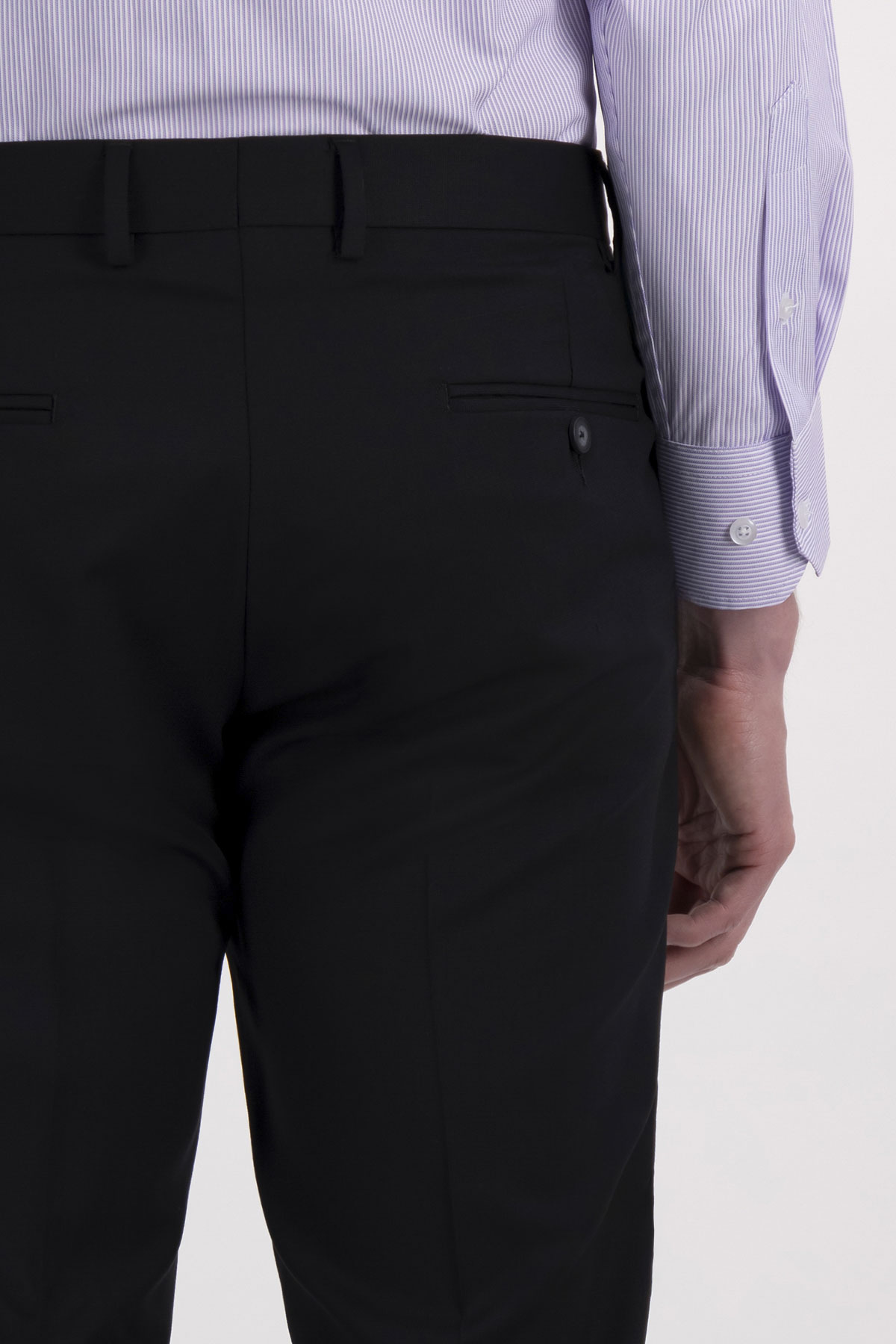 PANTALÓN FORMAL FRESCO DI LANA SLIM FIT LAMBERTI image number 3