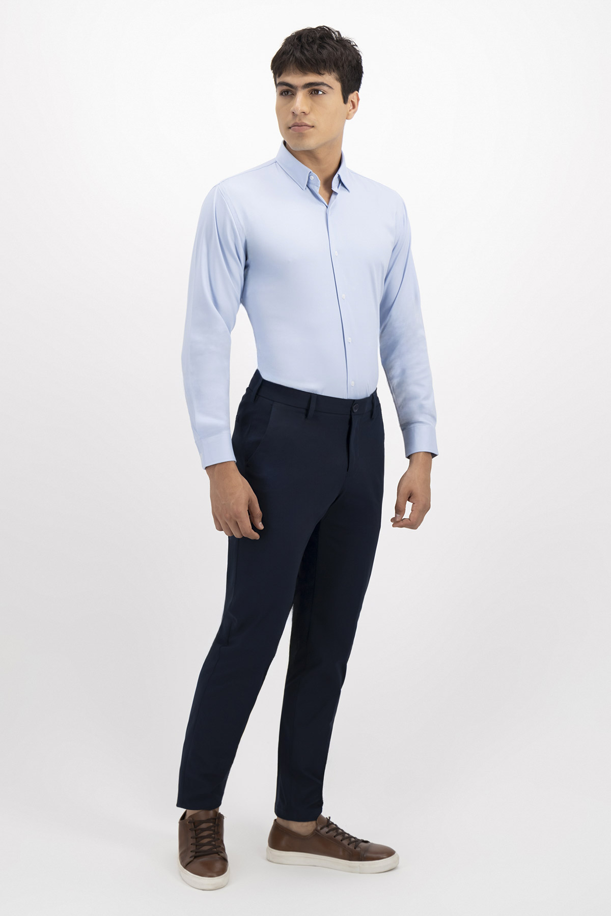 CAMISA FORMAL BAMBOO FIBER SLIM FIT LMENTAL image number 3