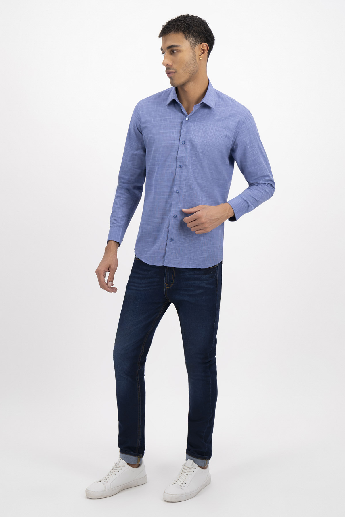CAMISA FORMAL BAMBOO FIBER SLIM FIT LMENTAL image number 2
