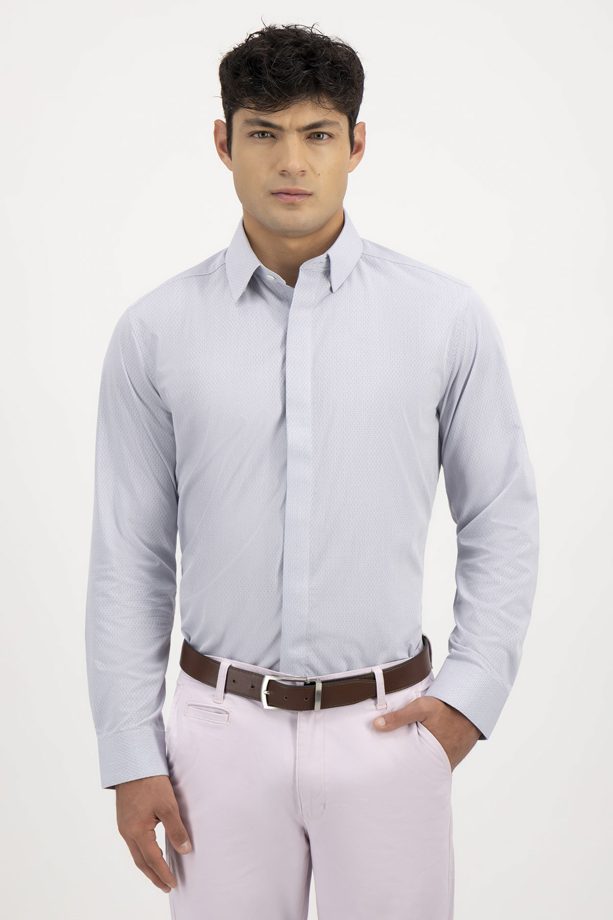 Camisa Formal Bamboo Fiber Slim Fit