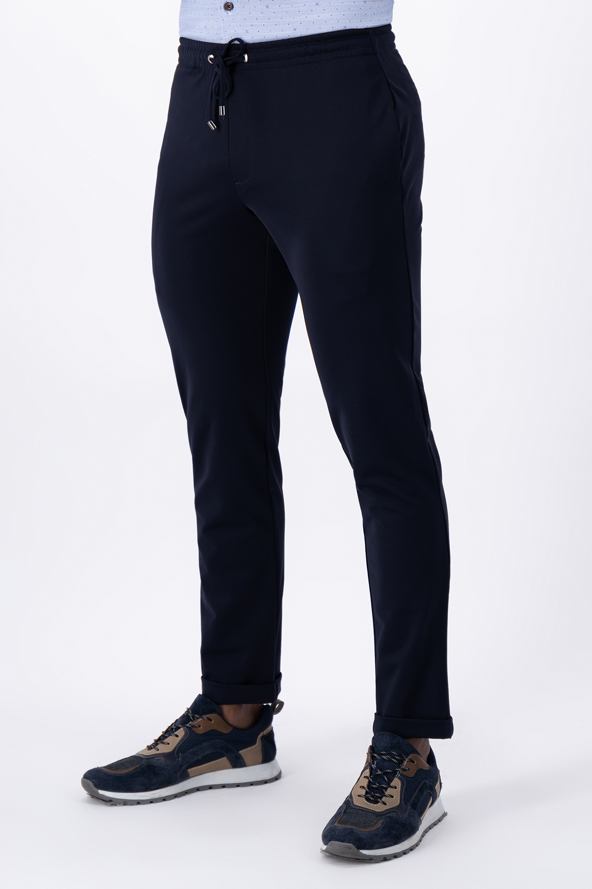 PANTALÓN SEPARATE JOGGER AZUL MARINO SLIM FIT LMENTAL image number 1