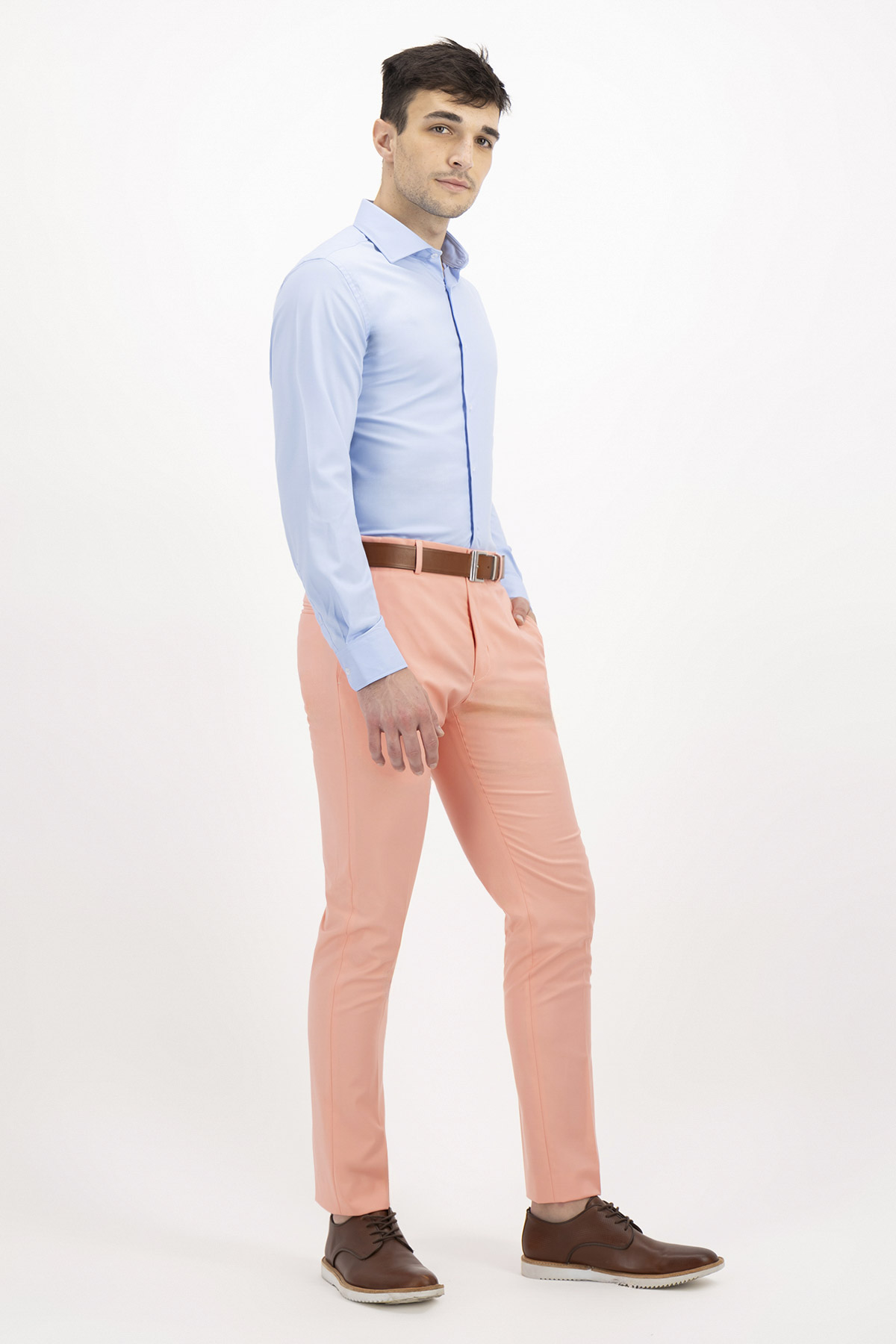 CAMISA VESTIR BAMBOO FIBER SKINNY FIT LMENTAL