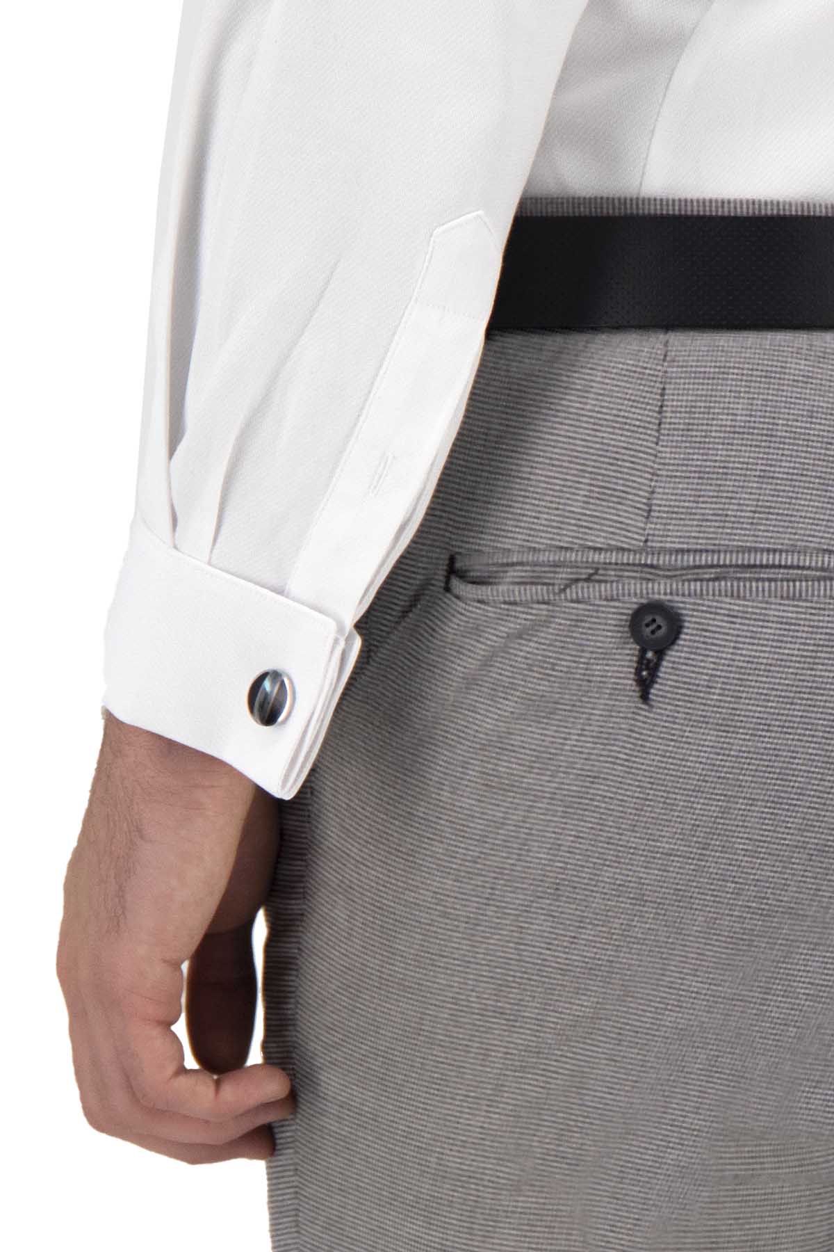 CAMISA CEREMONIA BLANCA SLIM FIT LMENTAL image number 3