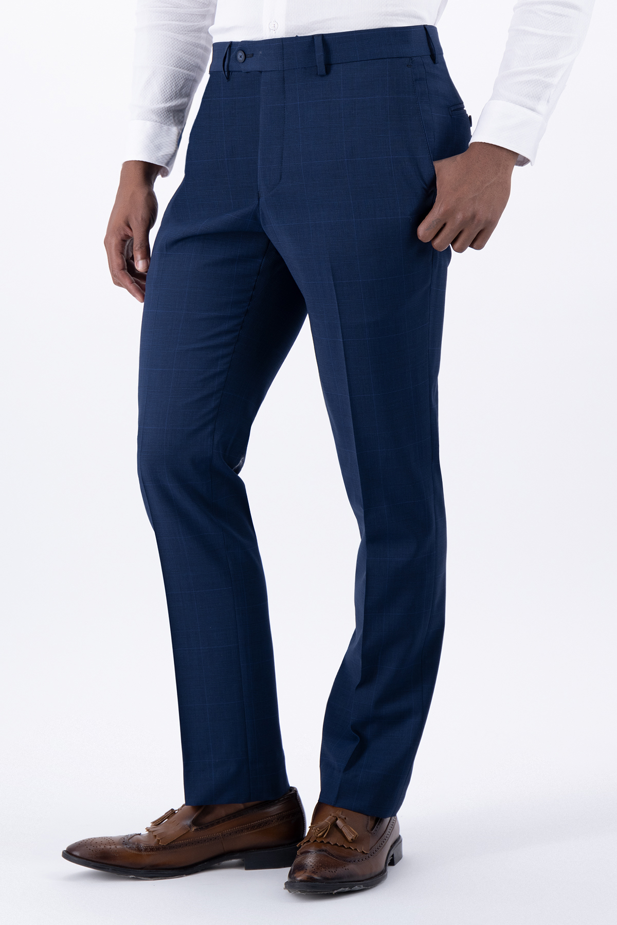 TRAJE AZUL CONTEMPORARY FIT LAMBERTI image number 4