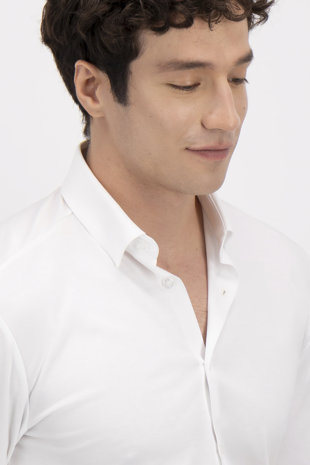 Camisa Formal Jersey Slim image number 2