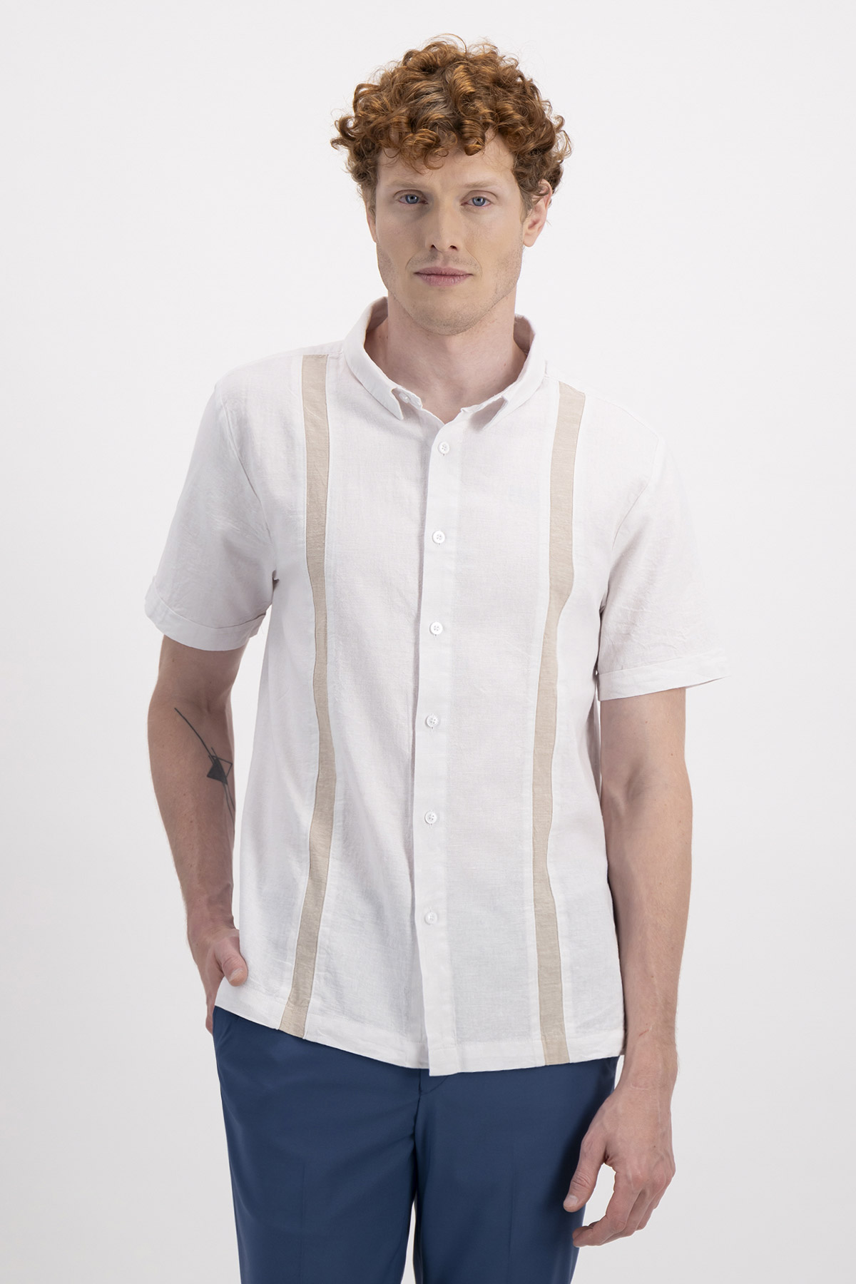 GUAYABERA CASUAL CONTEMPORARY FIT GUAYAHABANA