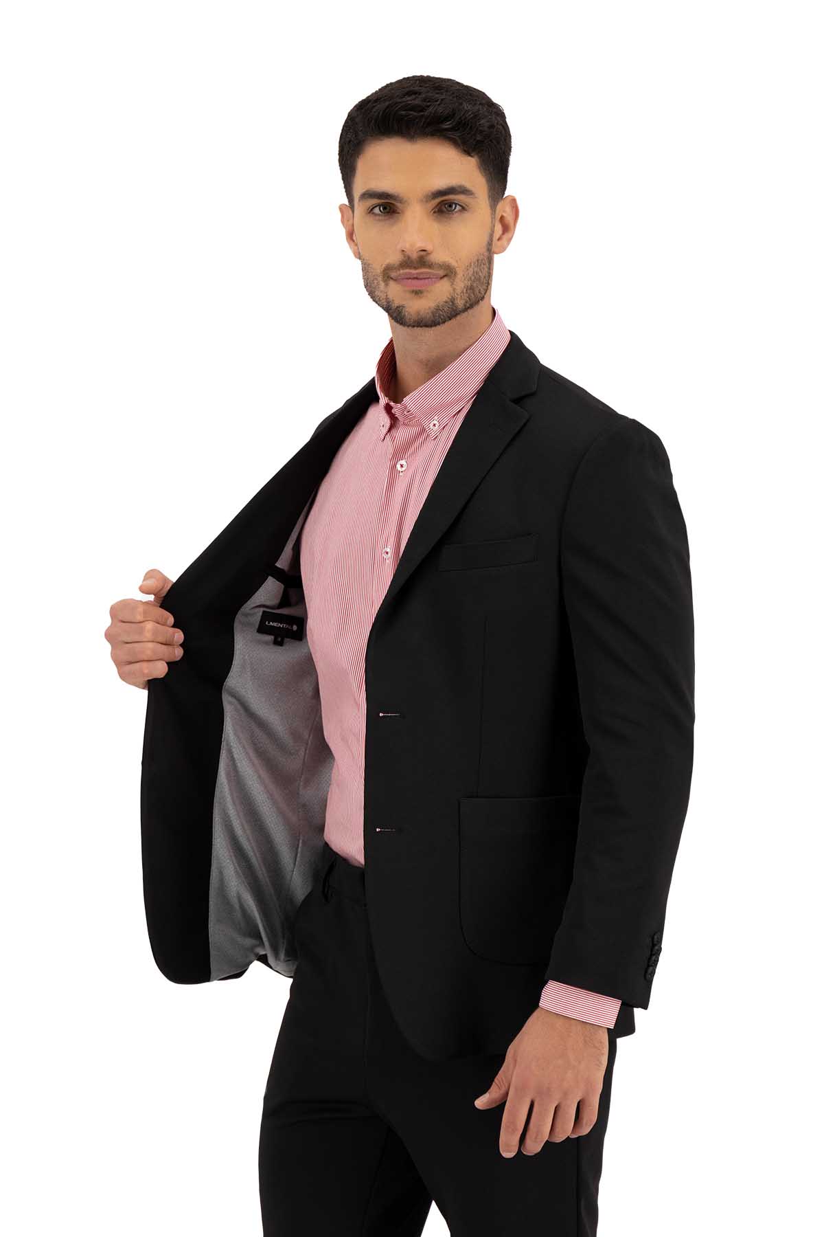 TRAJE NEGRO SLIM FIT LMENTAL image number 1
