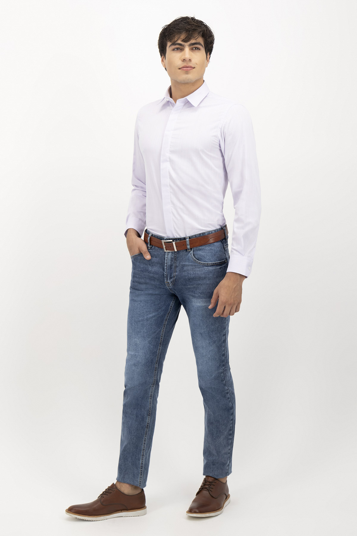 JEANS MODERN FIT LAMBERTI image number 2