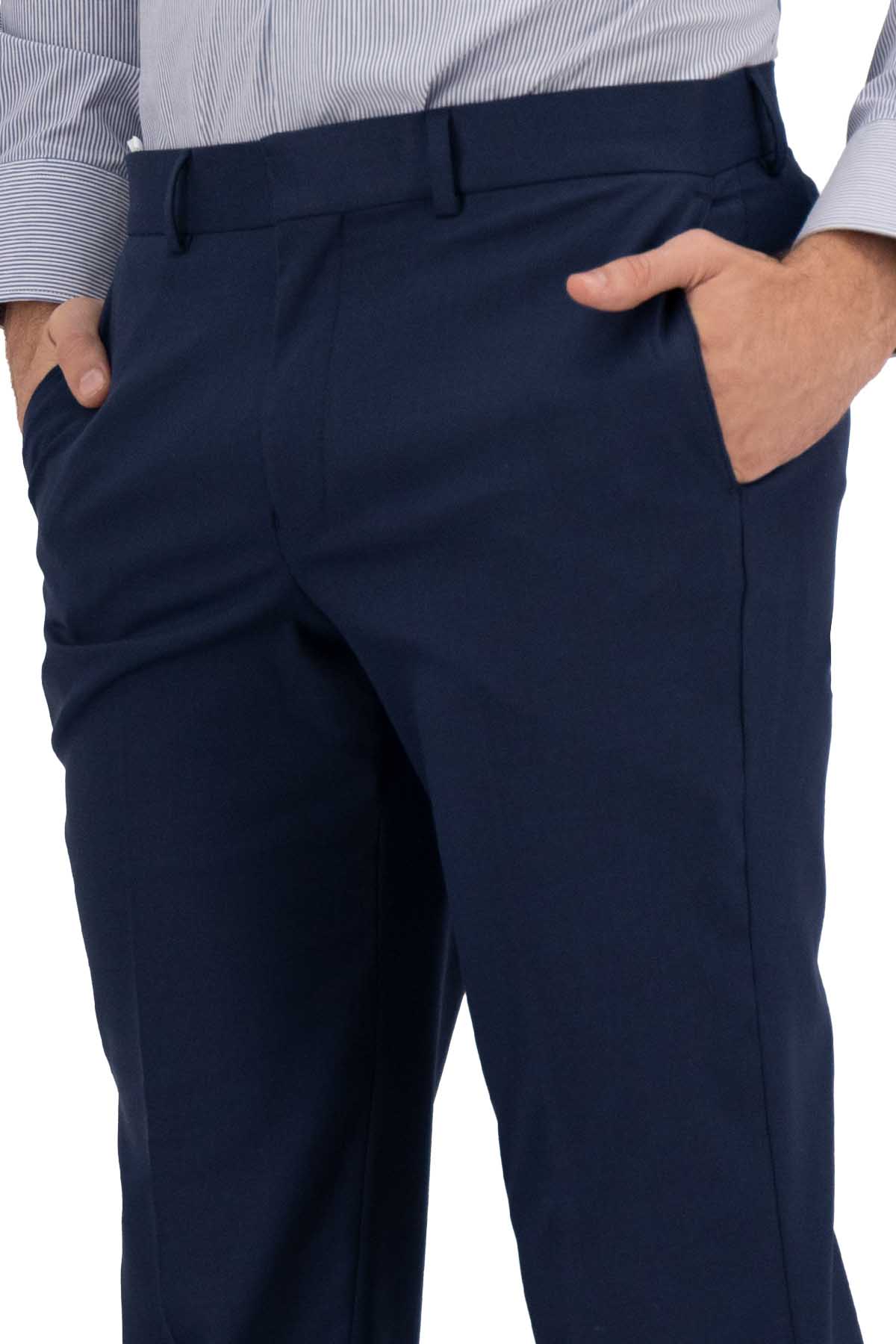 PANTALÓN VESTIR AZUL NAVY MODERN FIT SONNETI UO image number 2