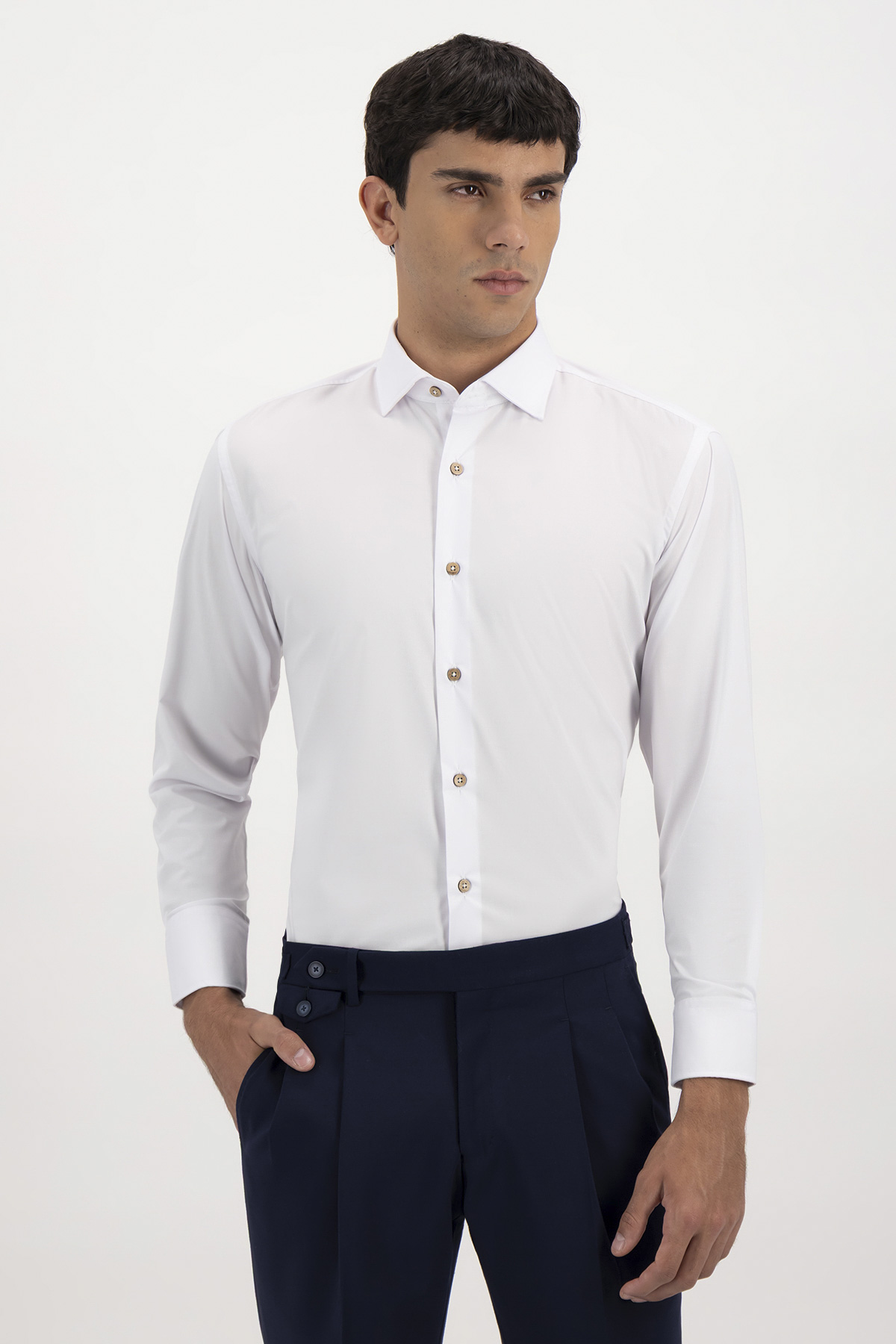 Camisa Formal Tlaolli Contemporary Fit Lamberti