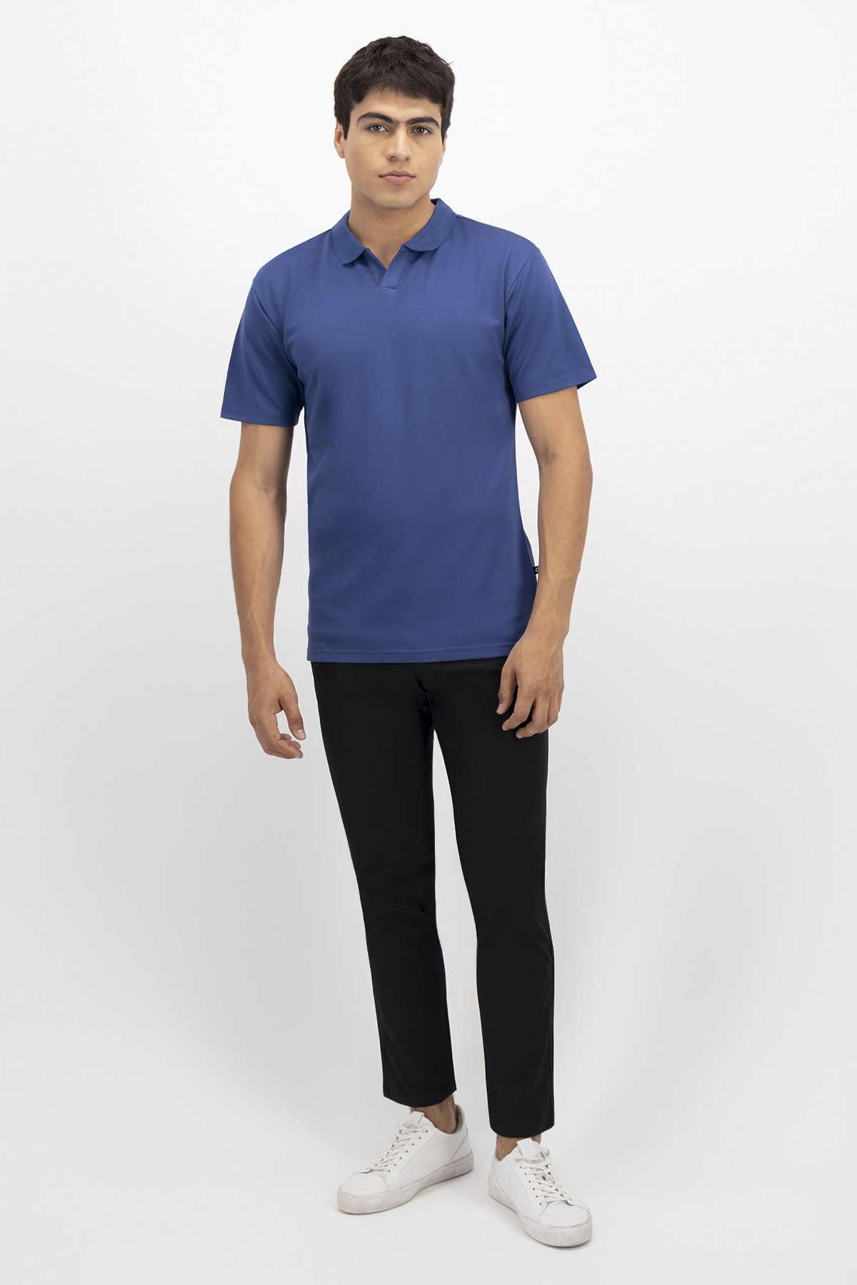 PLAYERA TIPO POLO CASUAL SLIM FIT LMENTAL image number 3