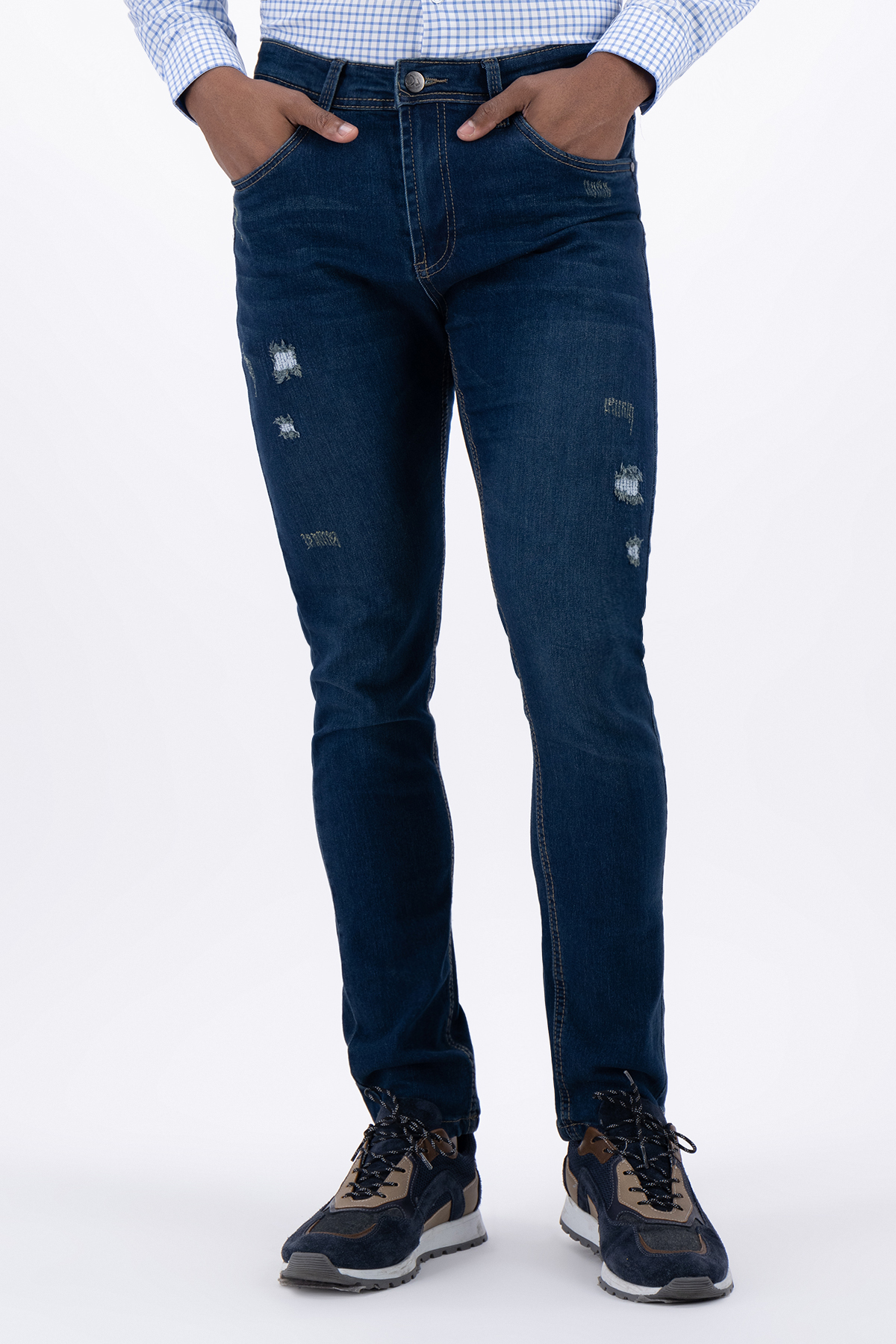 JEANS SLIM FIT AZUL INDIGO LMENTAL image number 3