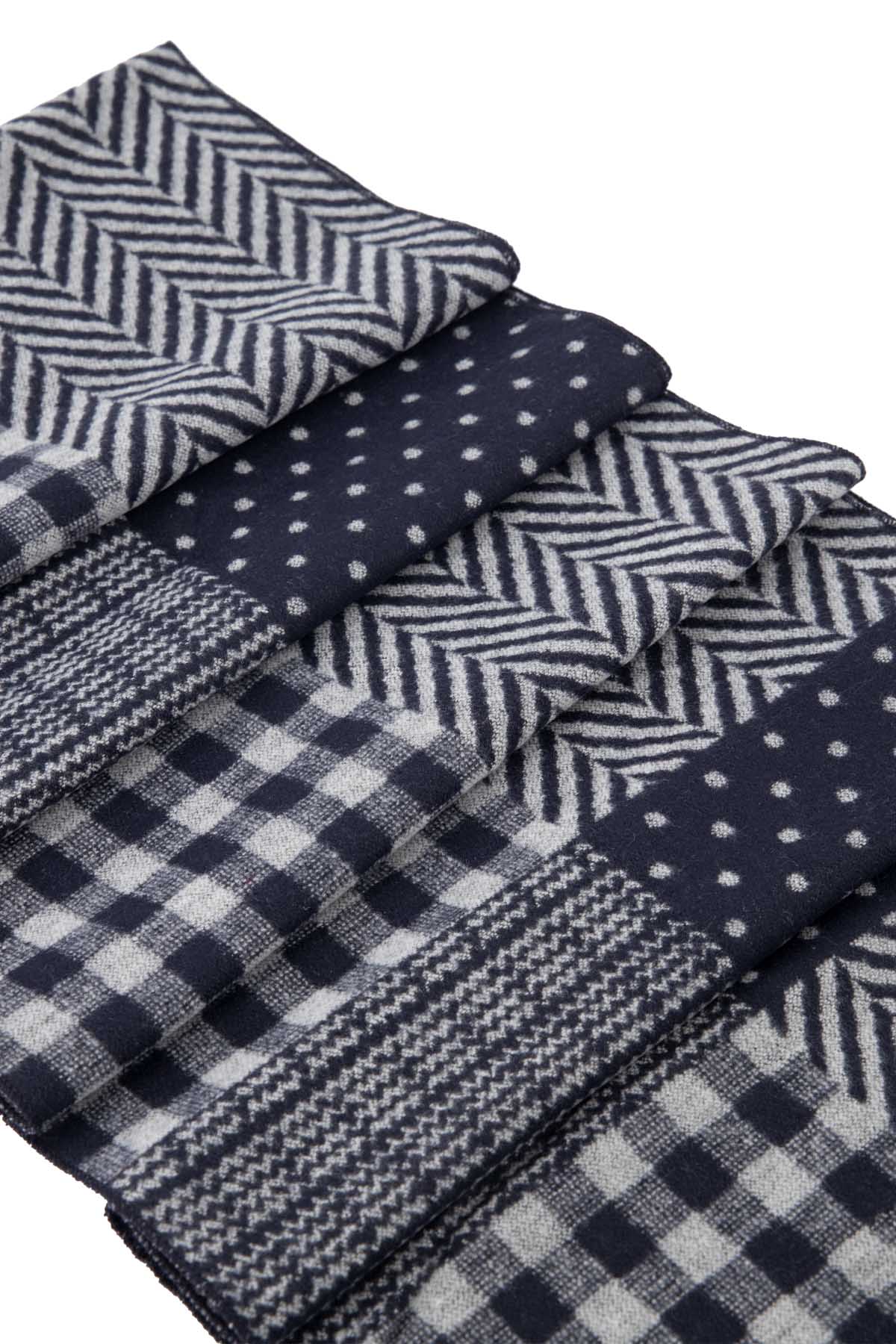 BUFANDA AZUL MARINO MENS FASHION image number 2