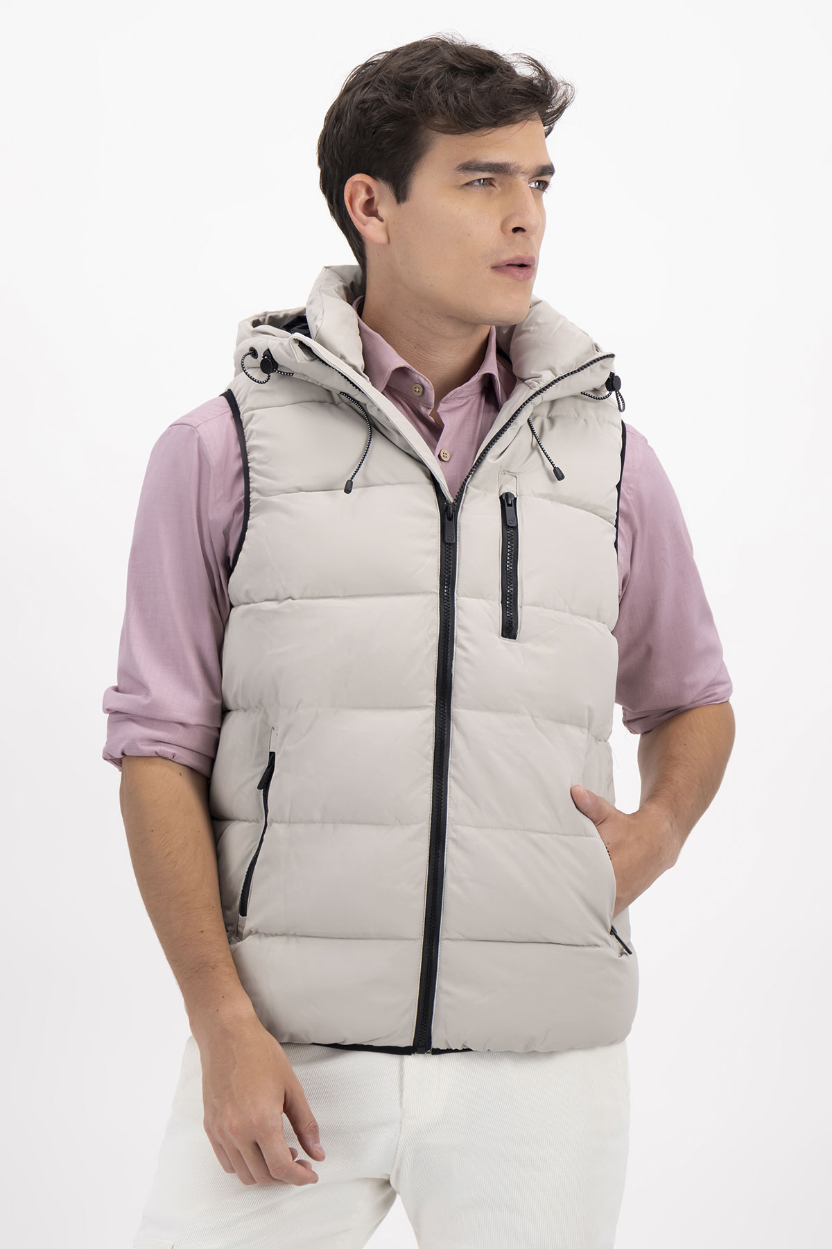 CHALECO CASUAL SLIM FIT LMENTAL image number 0